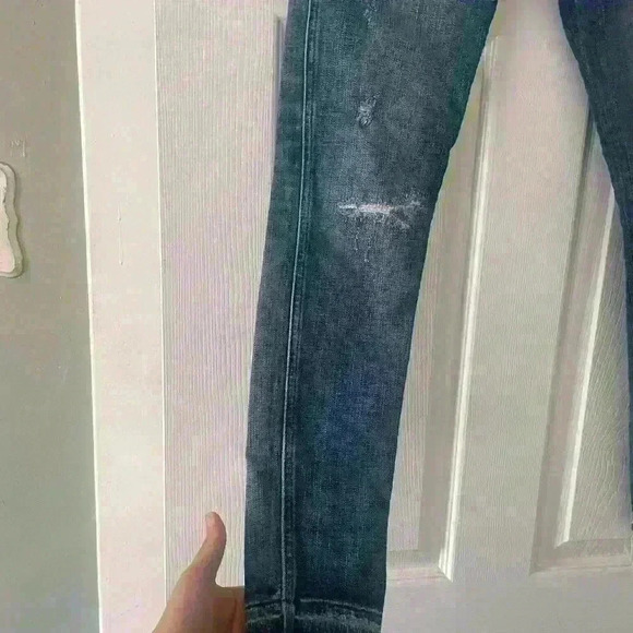 MADEWELL DENIM JEANS - 9’ High Rise Skinny / Size 25 - B53 - Picture 3 of 9